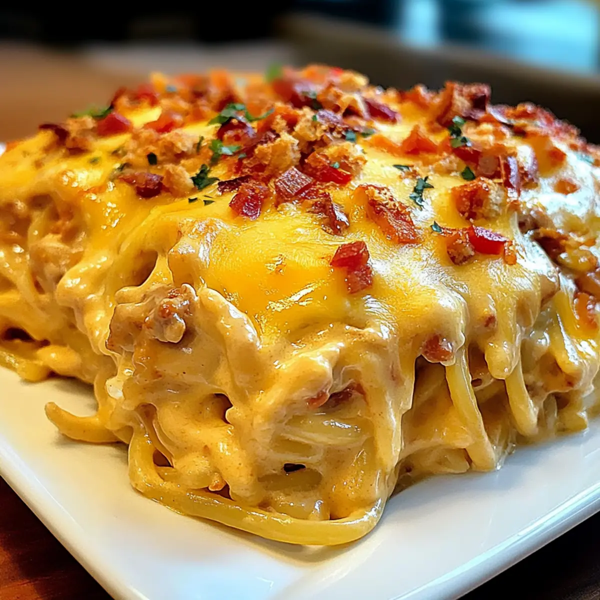 Savory Spicy Chicken Spaghetti Casserole Your Family Will Love