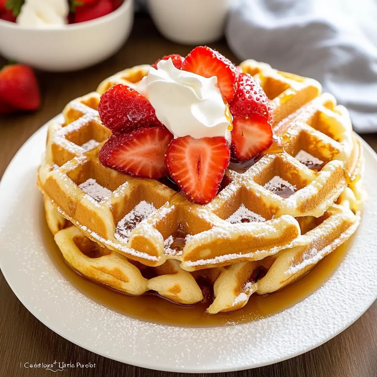 Classic Waffle Recipe that Will Make Mornings Magical