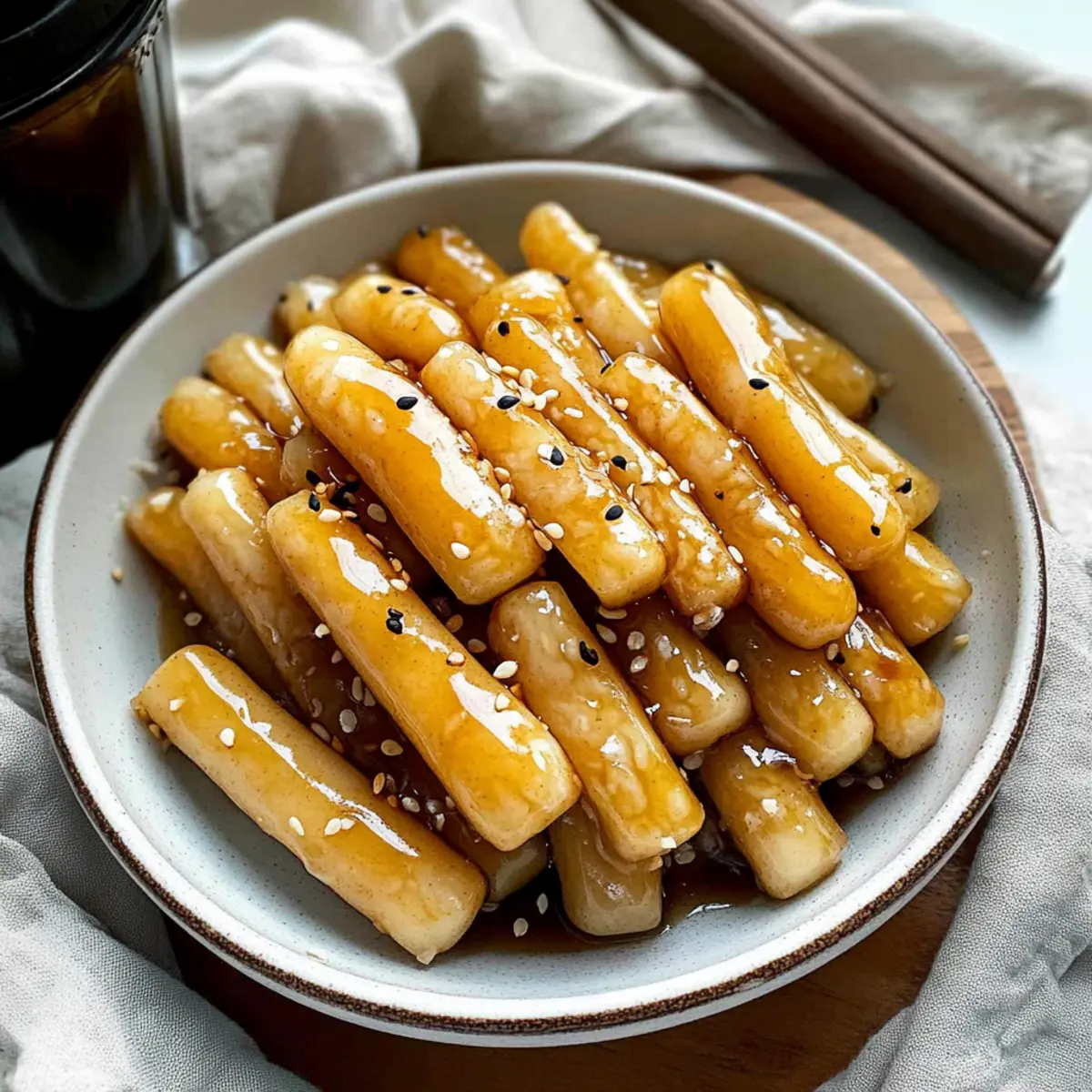 Irresistible Honey Butter Rice Cakes Ready in 10 Minutes