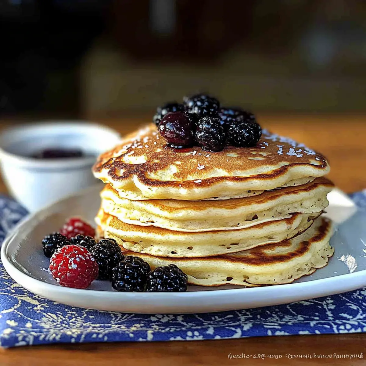 Deliciously Fluffy Coconut Cream Pancakes for Your Brunch