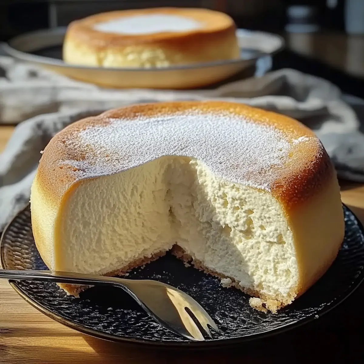 Fluffy Japanese Cheesecake – A Light Breeze of Delight