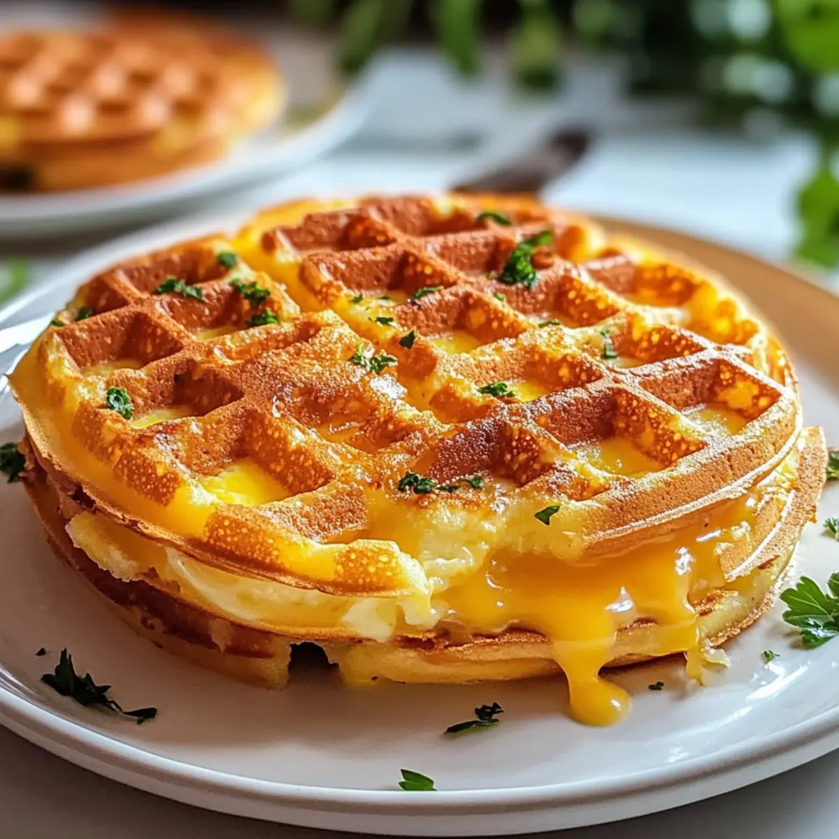 Chaffle with Egg and Cheese – Your Ultimate Keto Delight