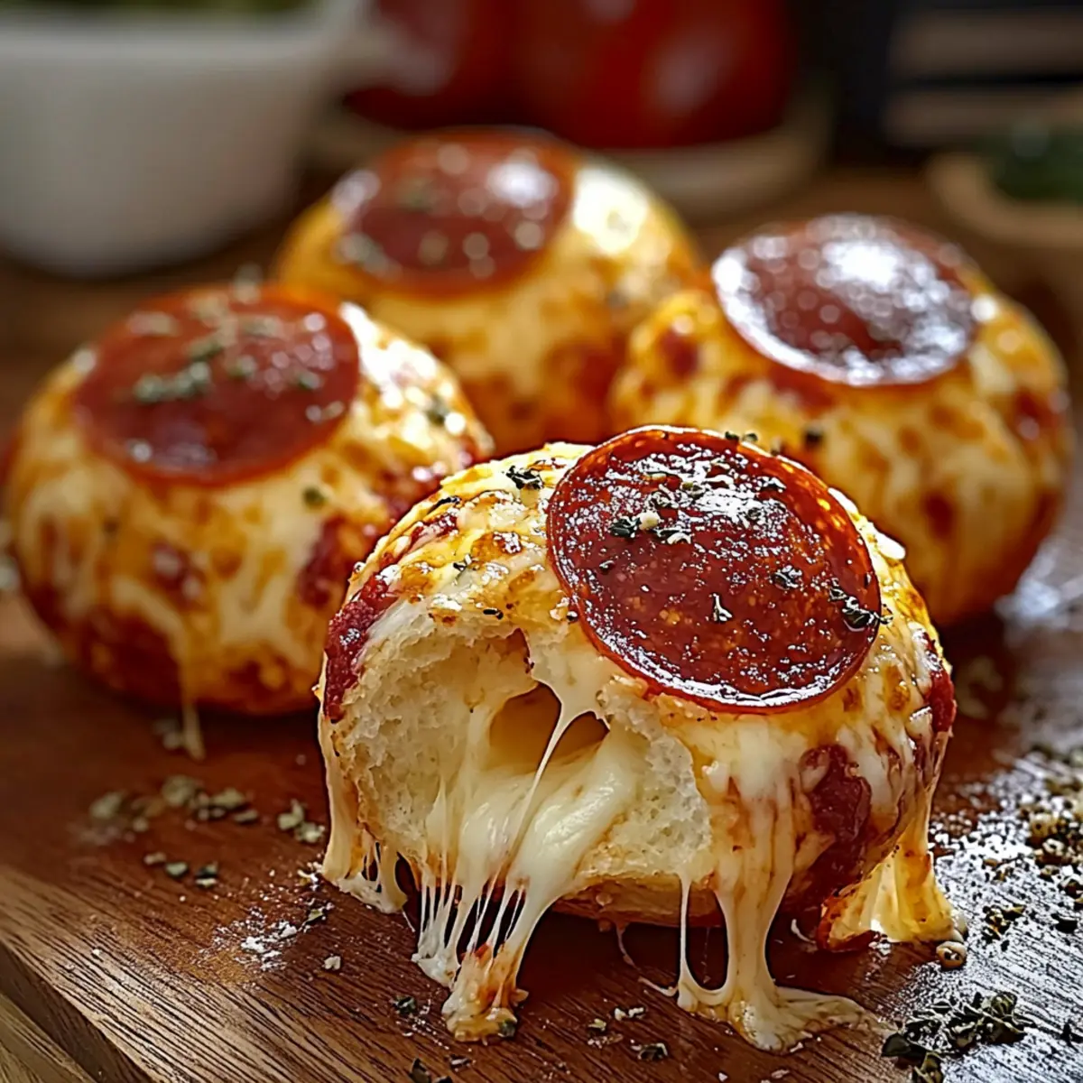Pepperoni Pizza Bombs: Crispy, Cheesy Joy in Every Bite