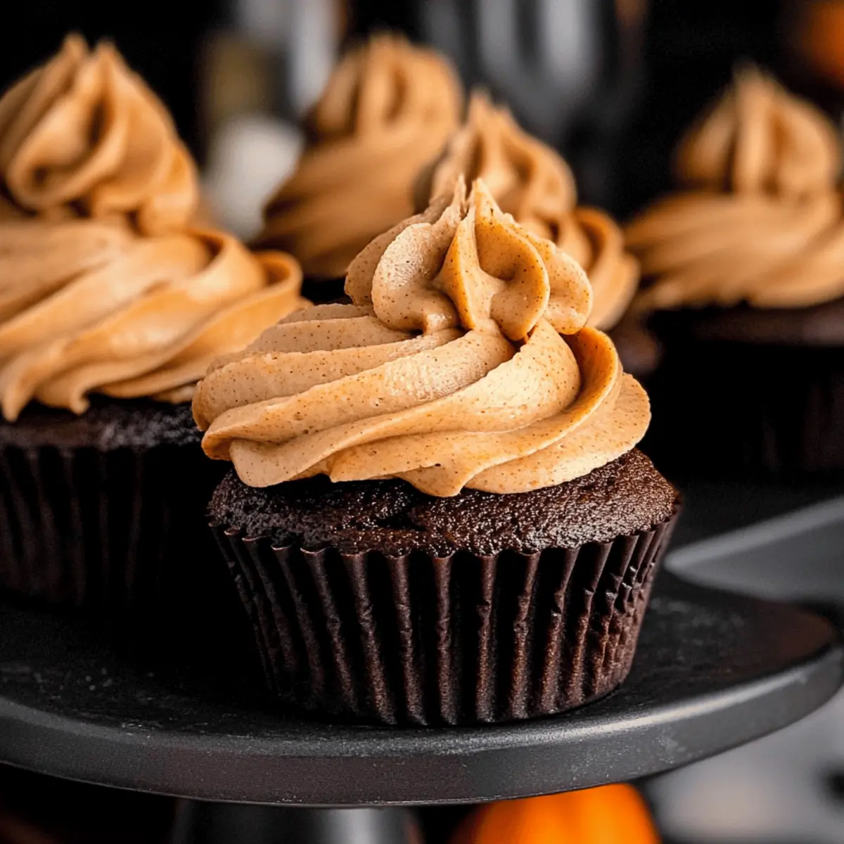 Irresistible Chocolate Pumpkin Cupcakes Perfect for Fall Enjoyment