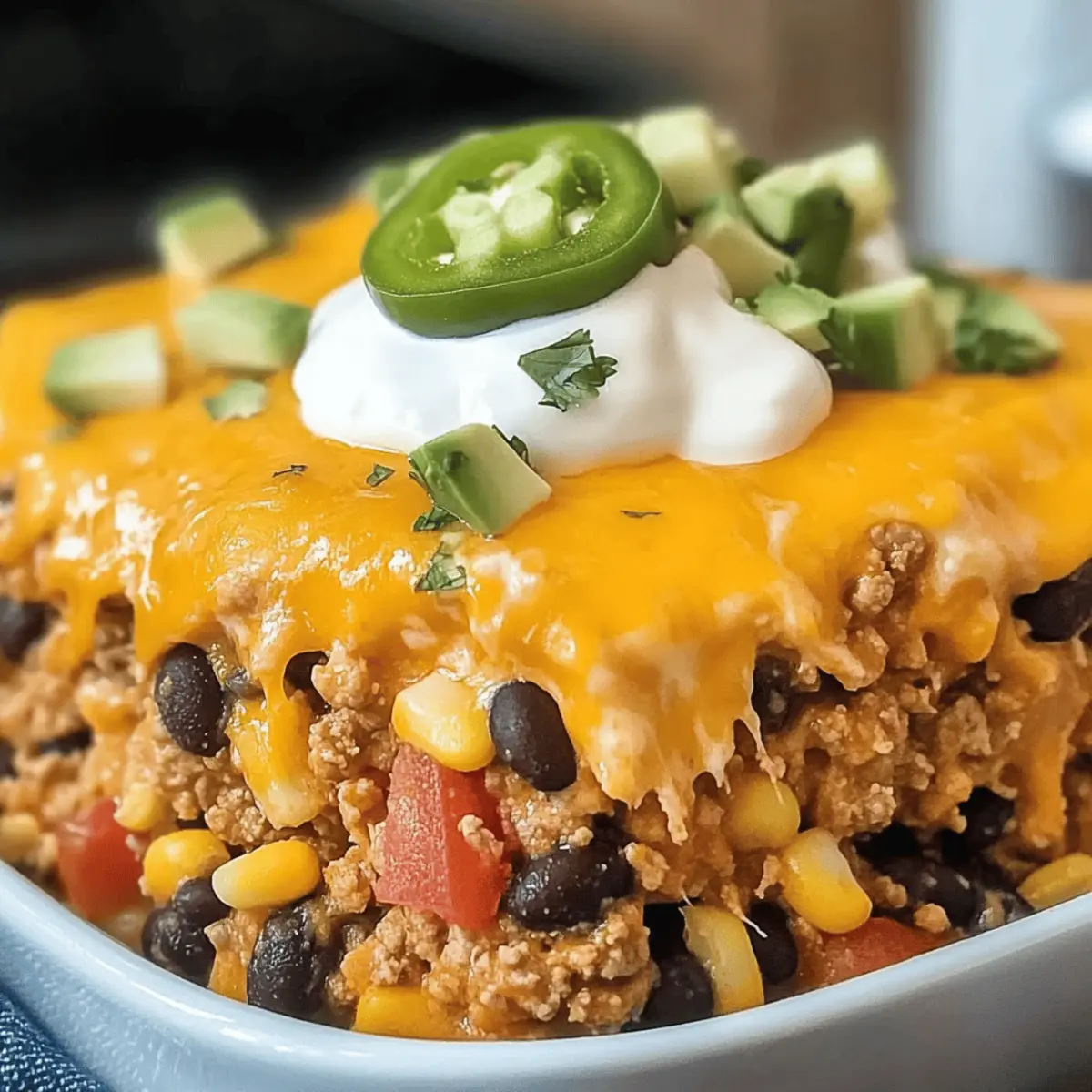 Ultimate Taco Casserole: Your Easy Dinner Game-Changer