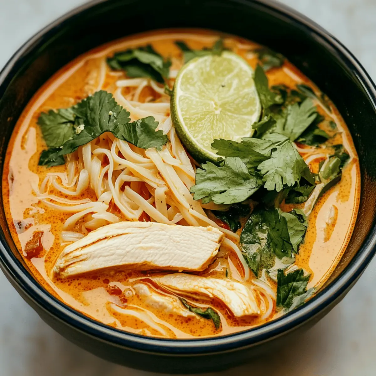 Comforting Thai Curry Chicken Soup Ready in 30 Minutes
