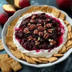 Cranberry Cream Cheese Dip with Sour Cream