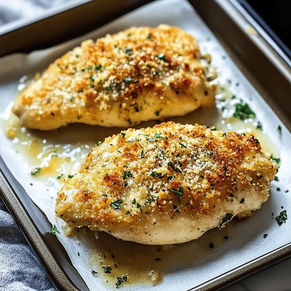 Garlic Parmesan Crusted Chicken: Crispy, Cheesy Bliss at Home