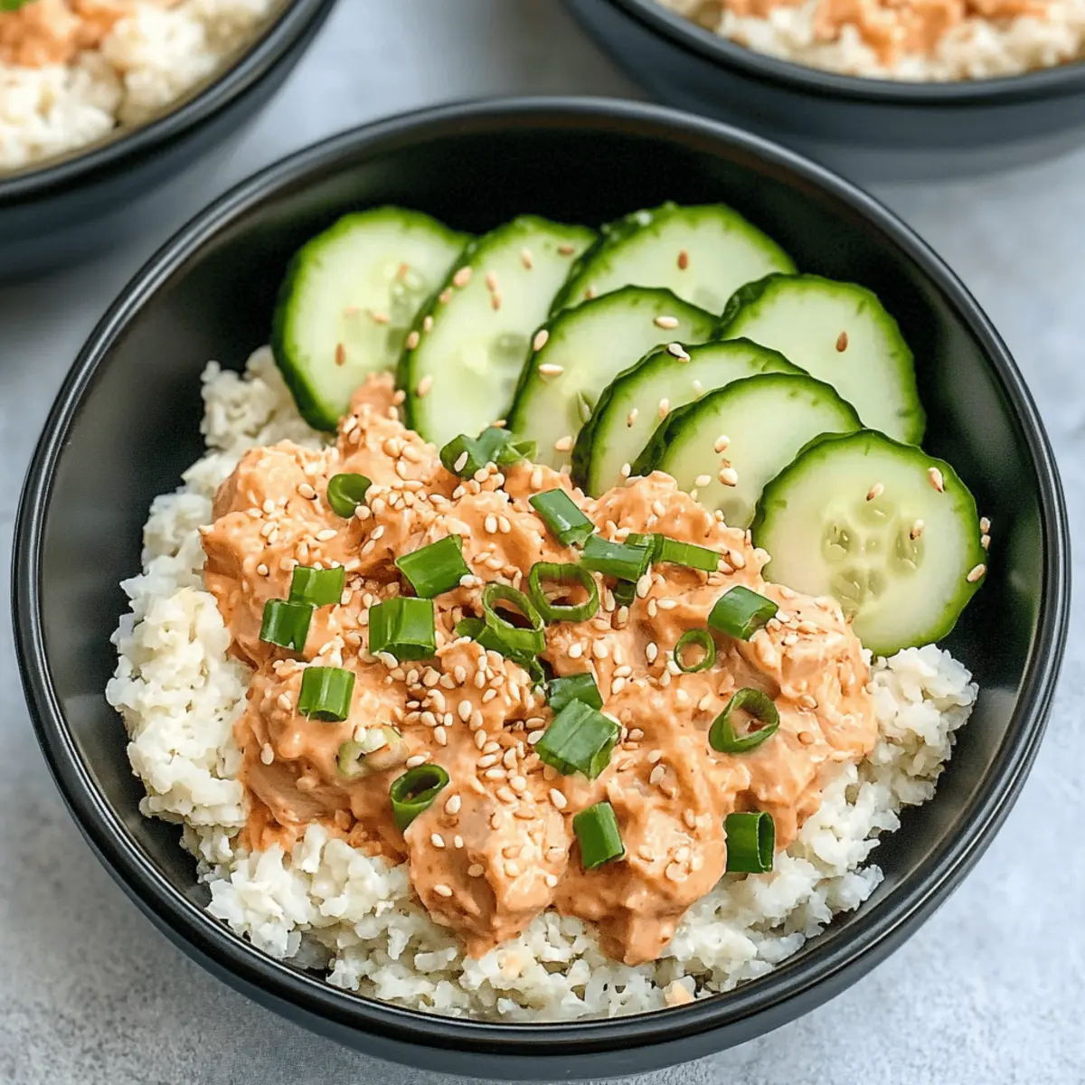 Tuna Bowls with Cauliflower Rice Meal Prep for Flavor Lovers