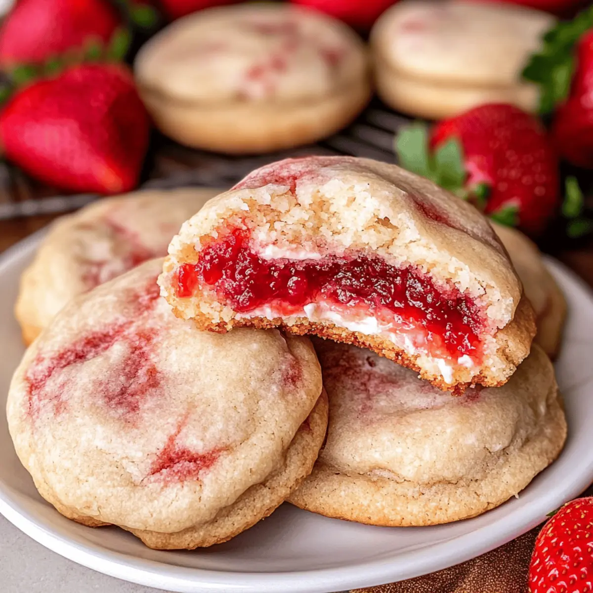 Strawberry Cheesecake Cookies: Sweet, Chewy Bliss in Every Bite