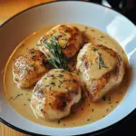 Chicken in Whiskey Cream Sauce