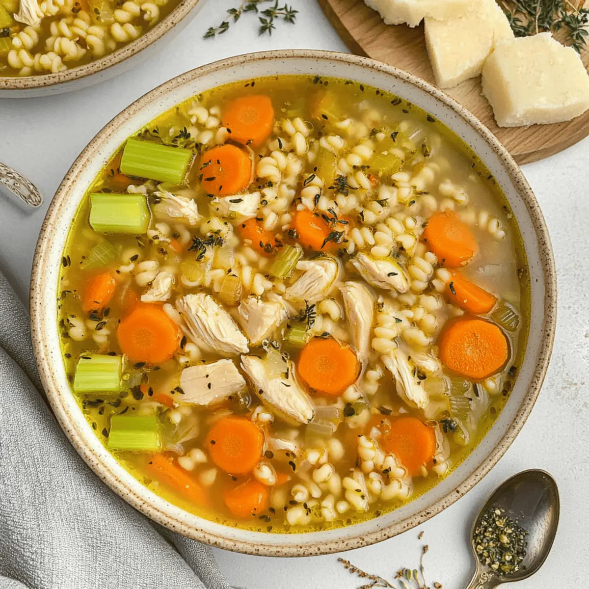 Cozy Chicken and Stars Soup Ready in Under 1 Hour