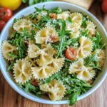Lemon Arugula Pasta Salad