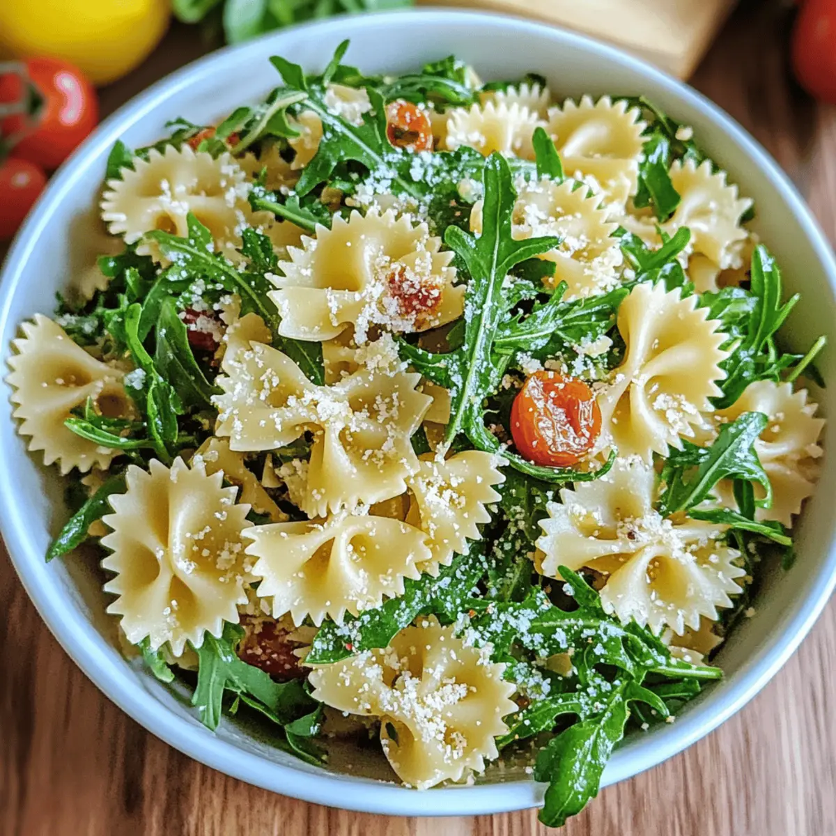 Zesty Lemon Arugula Pasta Salad for Effortless Summer Feasts