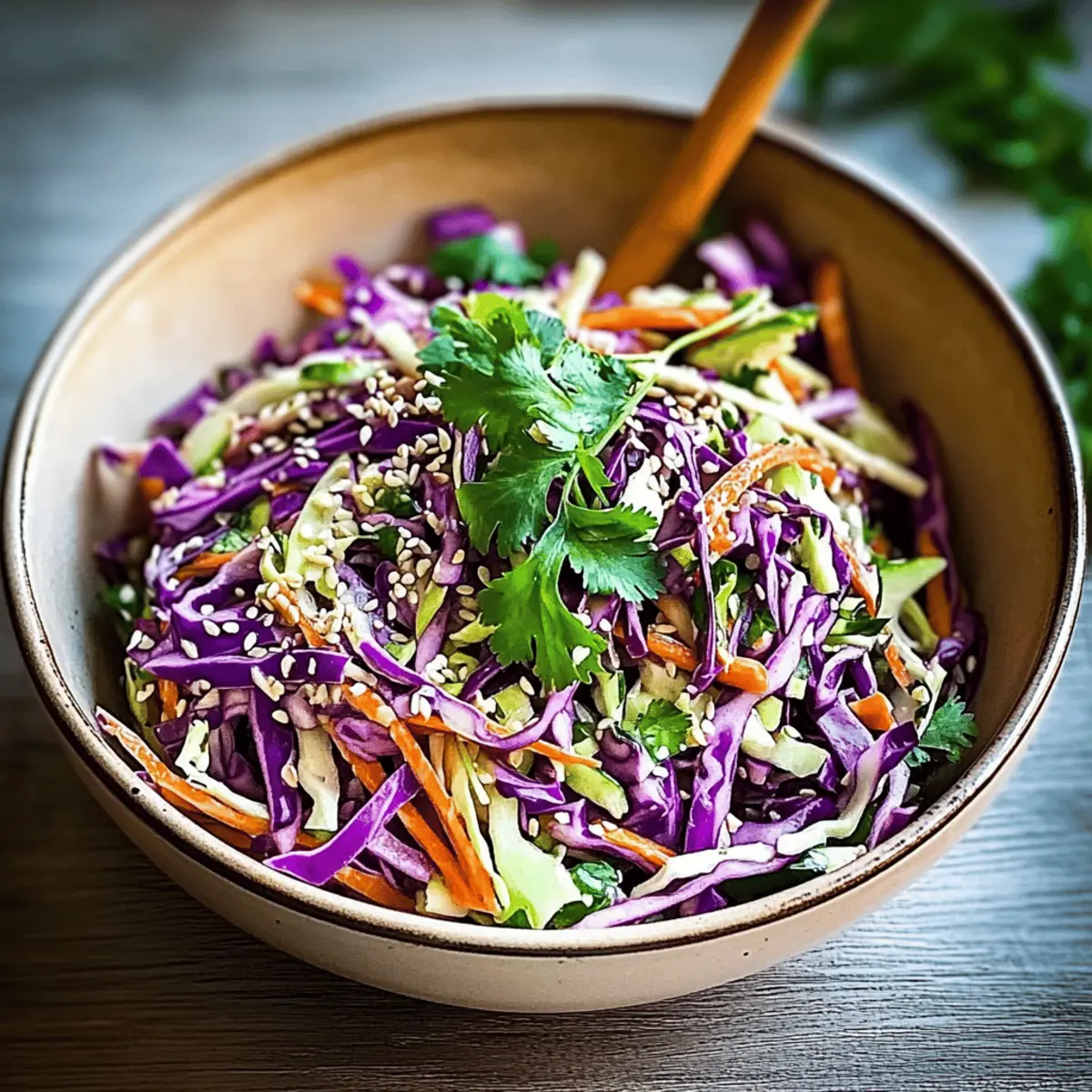 Crisp and Tangy Asian Slaw for Vibrant Summer Meals