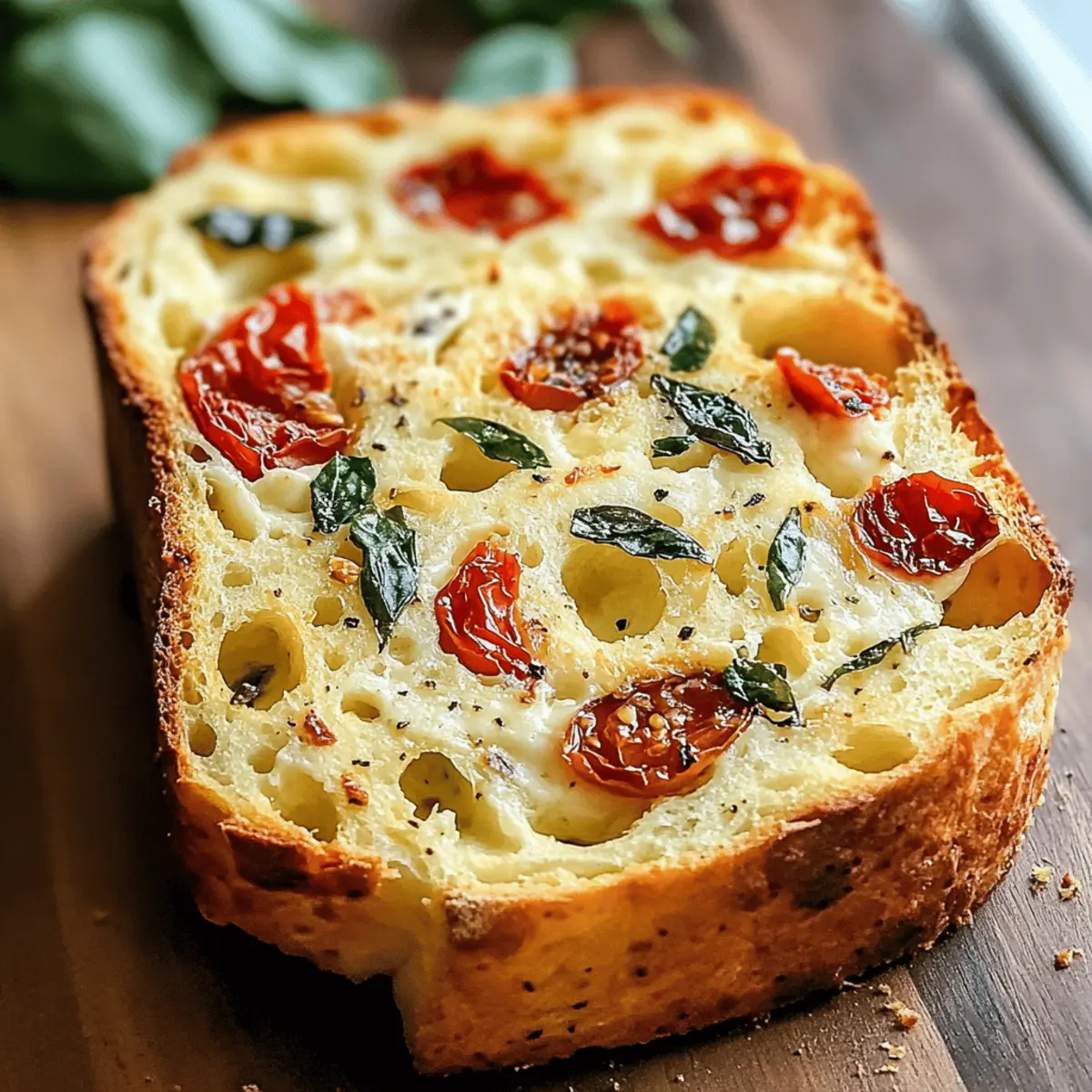 Savory Caprese Bread: A Simple Twist on Italian Flavor
