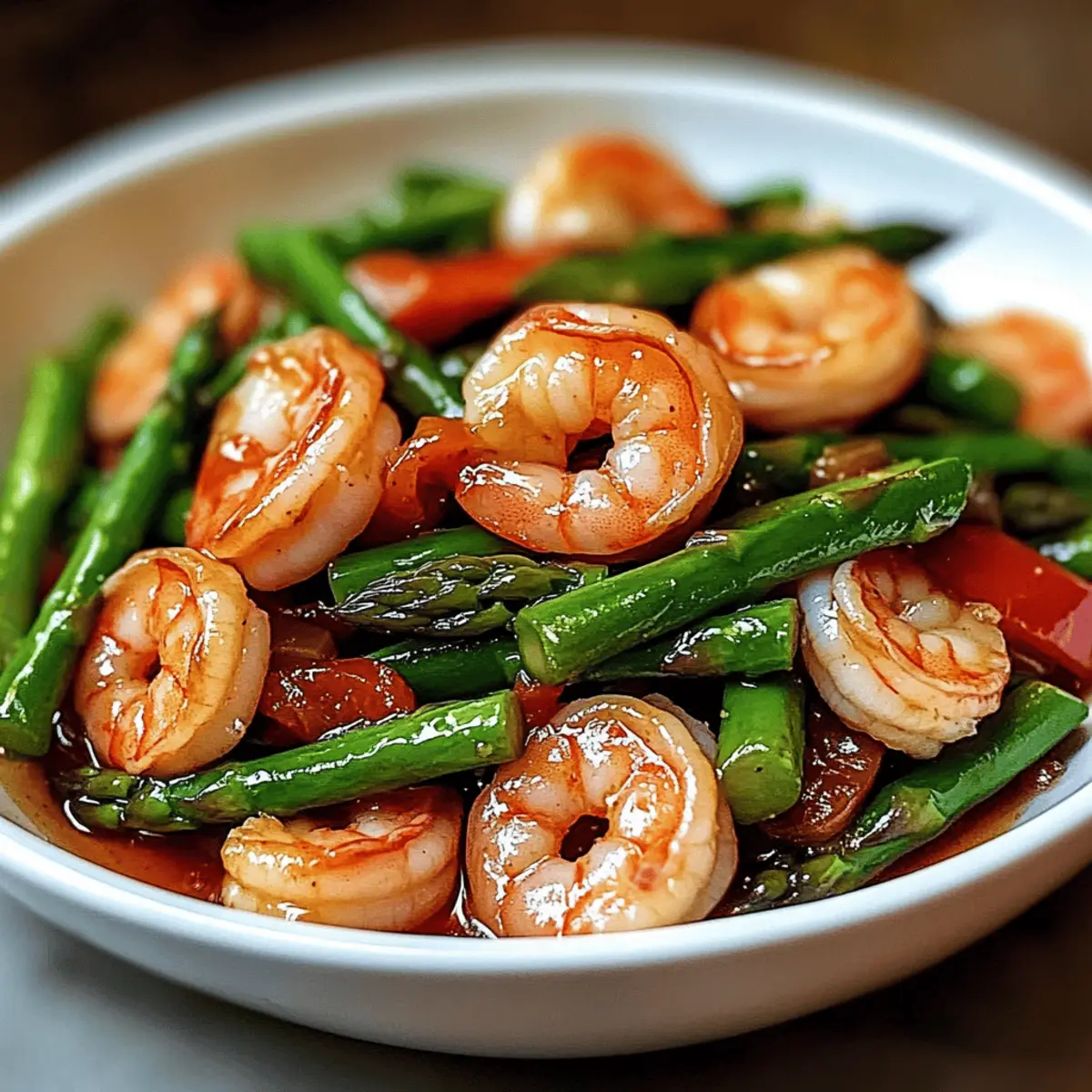 Delicious Shrimp Asparagus Stir Fry in Just 30 Minutes