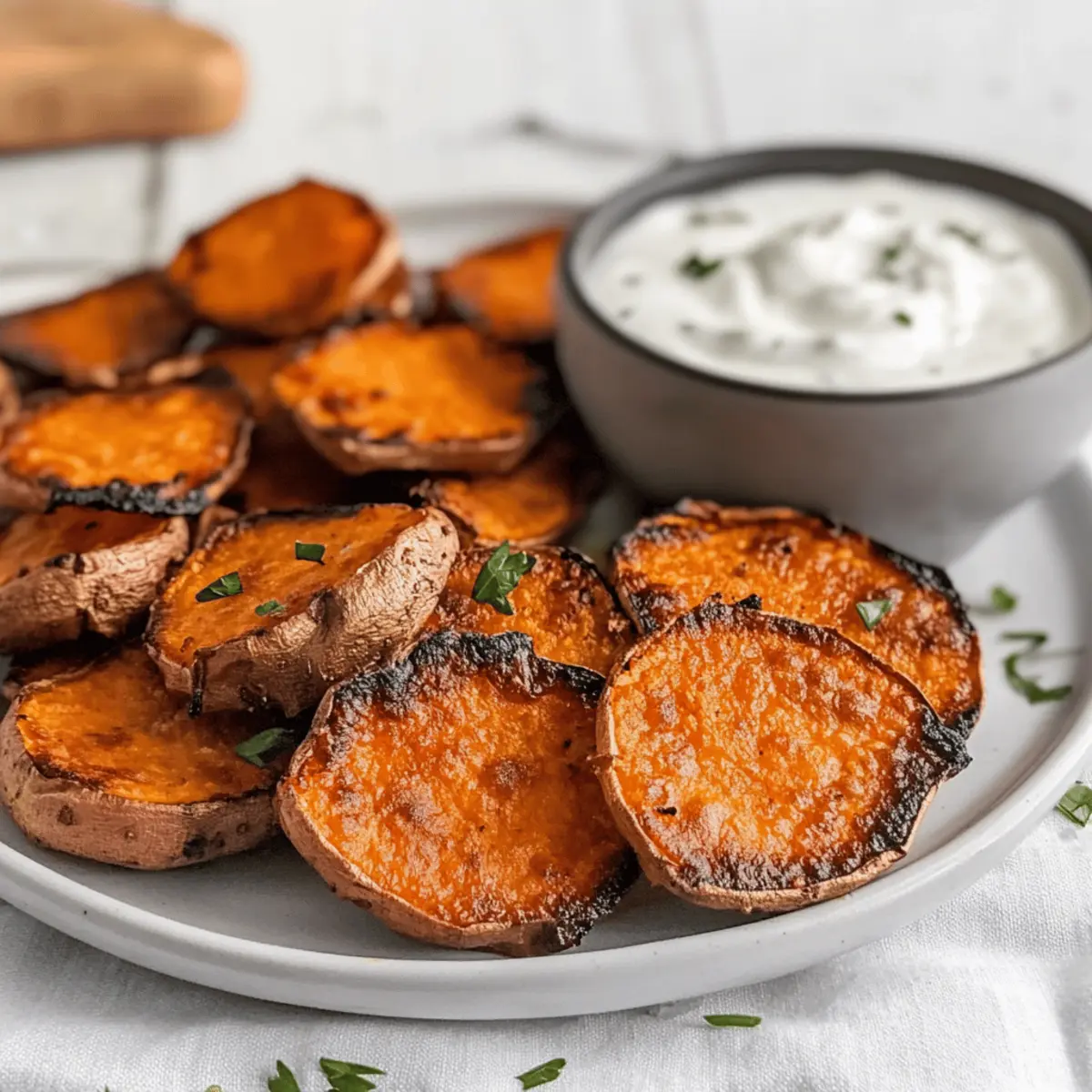 Crispy Smashed Sweet Potatoes for the Perfect Snack Twist
