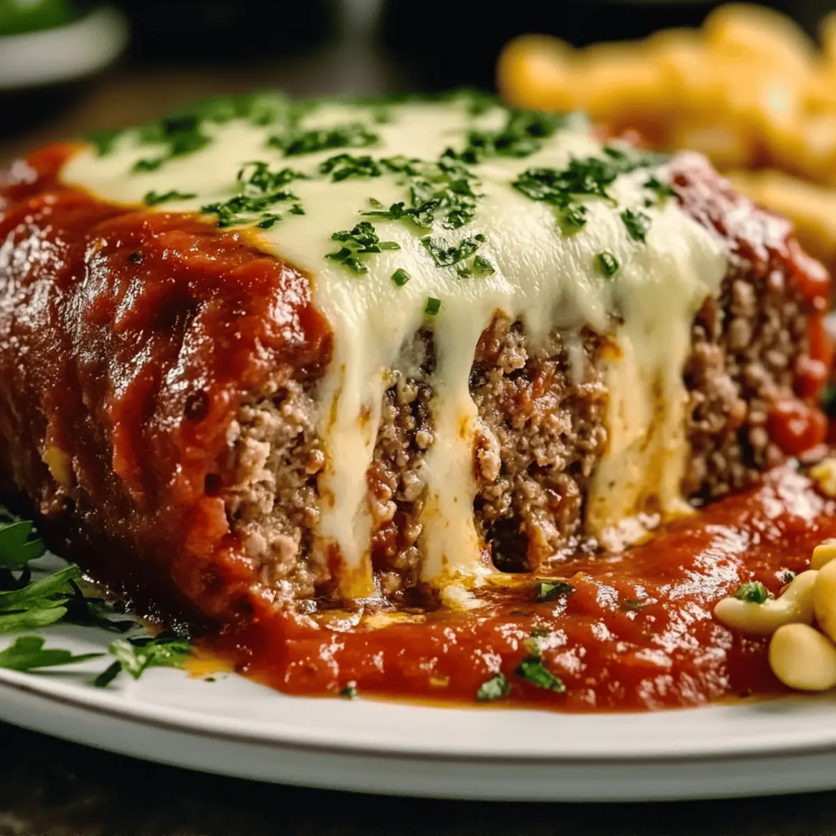 Stuffed Italian Meatloaf: Comfort Food with a Cheesy Twist