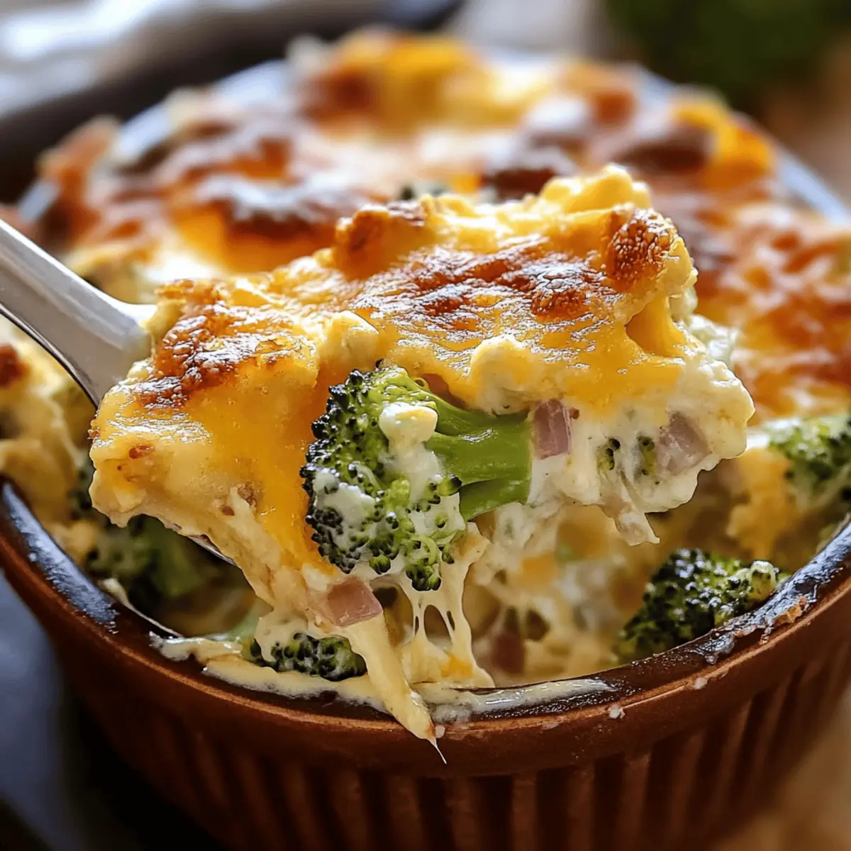 Onion Broccoli Cheese Casserole: Creamy Comfort in Every Bite