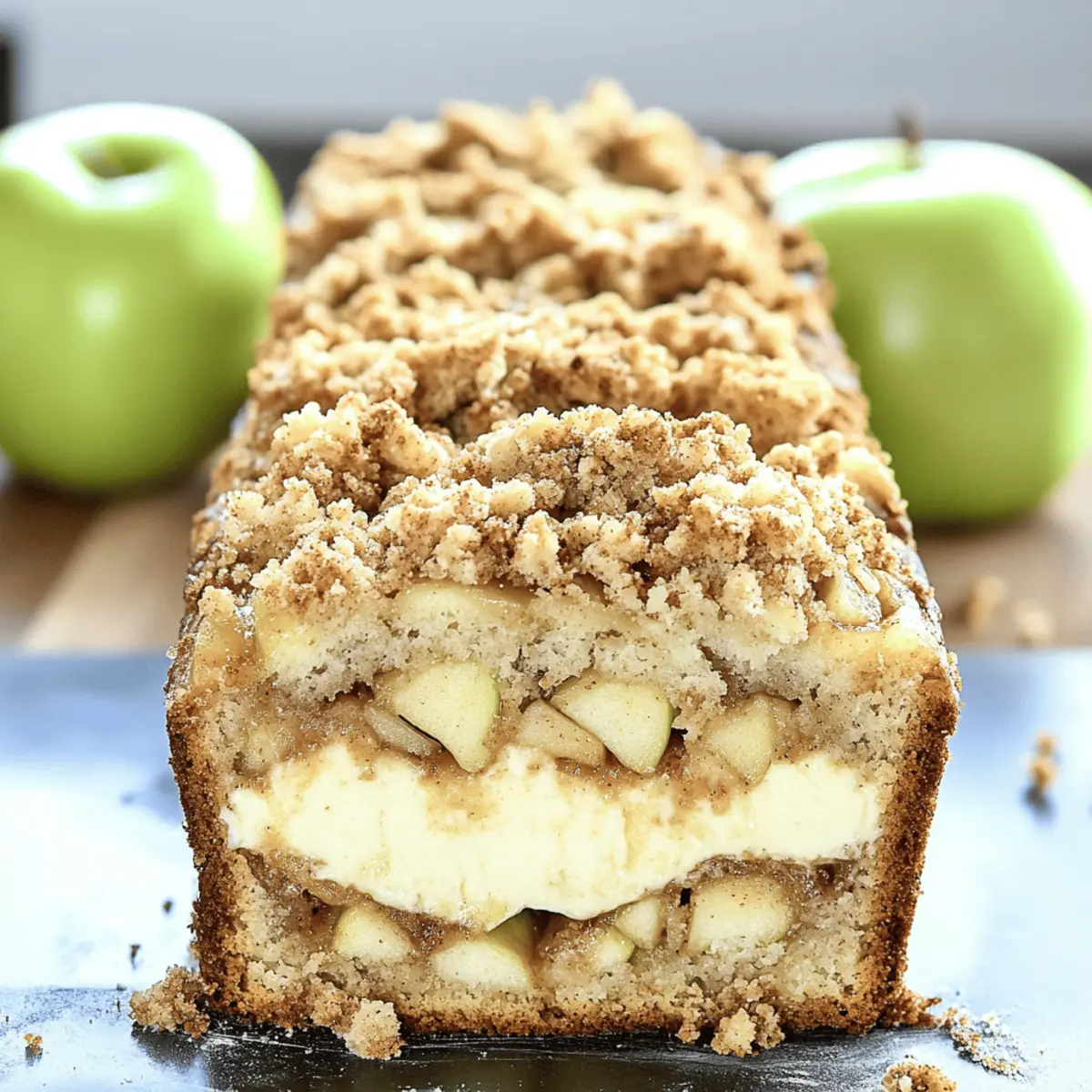 Apple Crisp Cheesecake Bread: Your New Fall Favorite