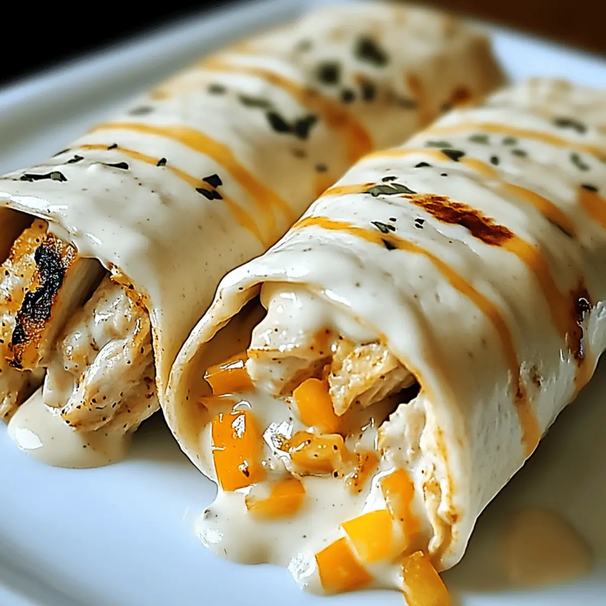 Creamy Chicken Tortilla Wraps for Quick and Easy Enjoyment