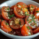 Tomato Garlic Salad
