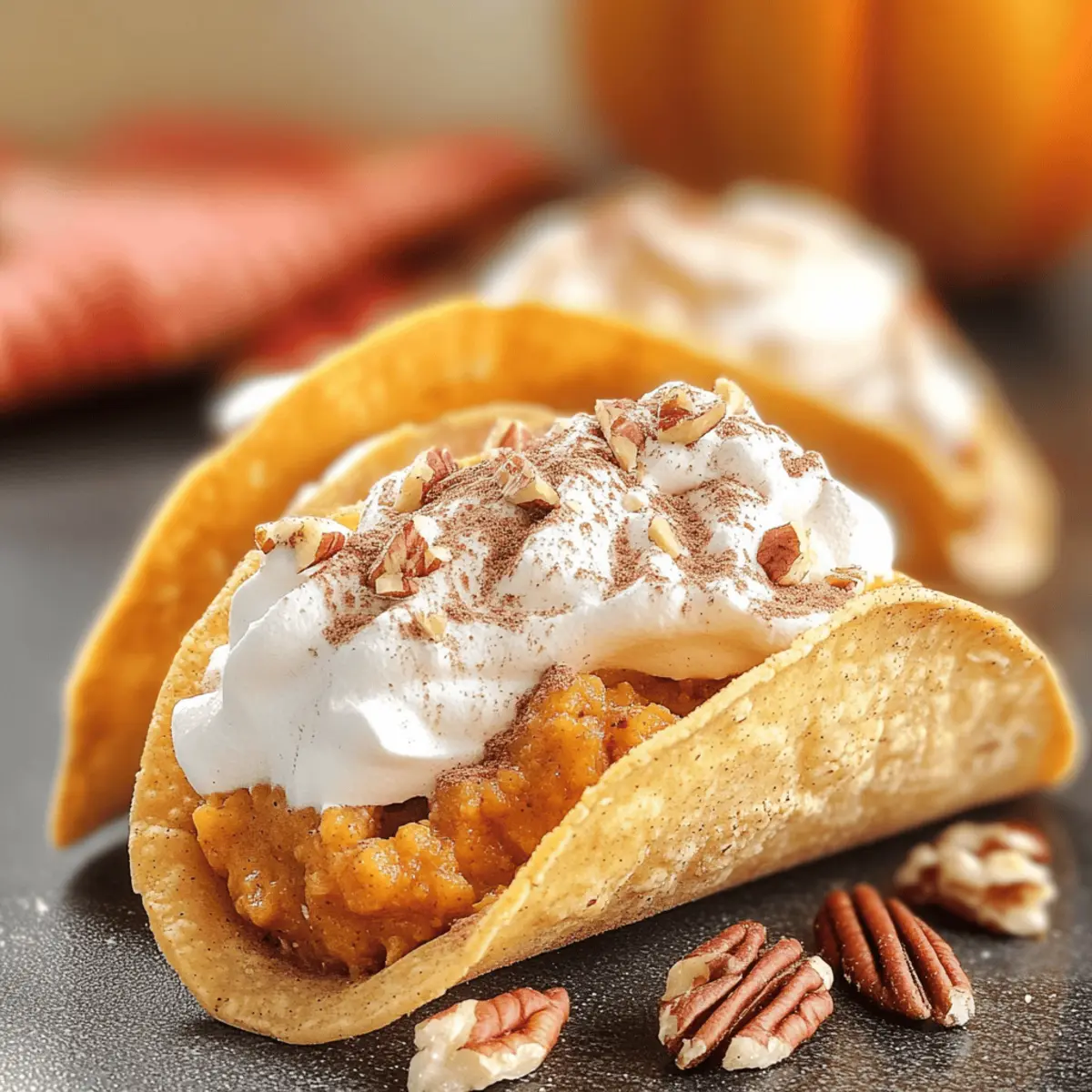 Pumpkin Pie Tacos: A Fun Twist on Fall Flavor Delight