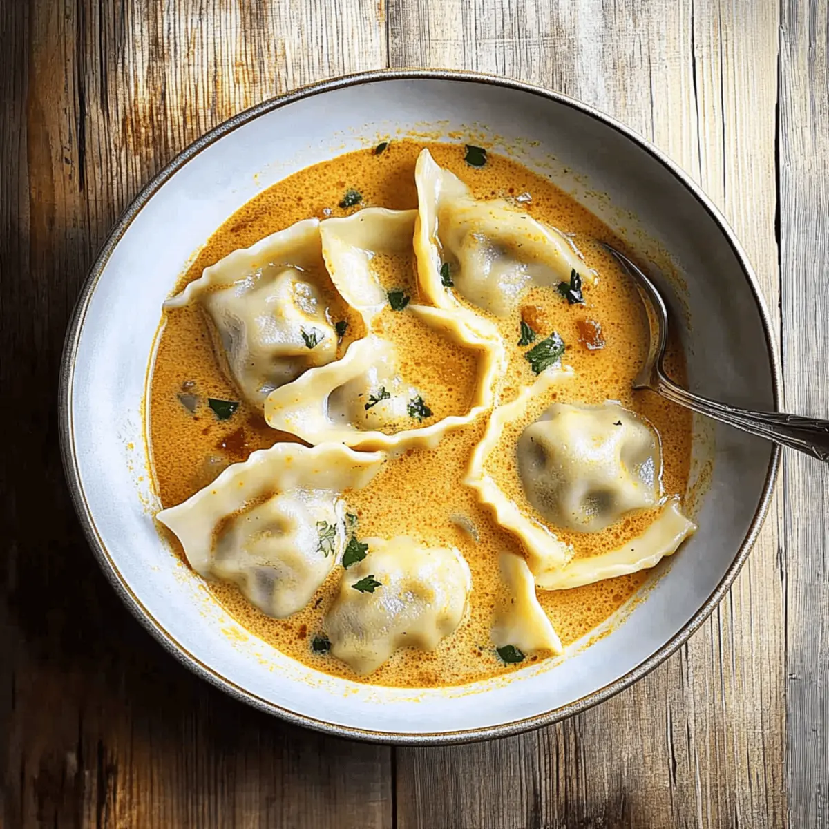 Thai Coconut Curry Dumpling Soup That Warms the Soul