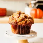 Apple Pumpkin Streusel Muffins