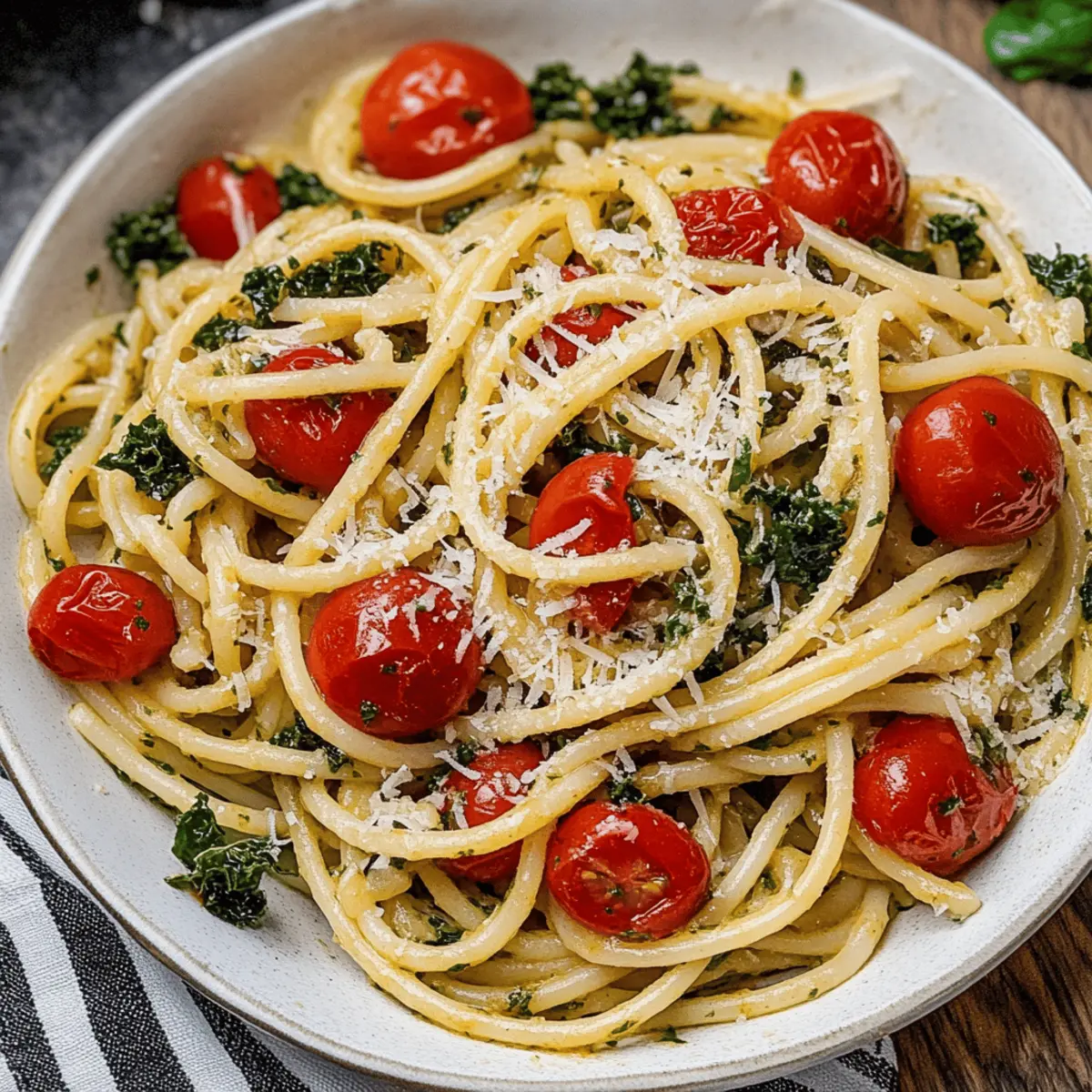 Delicious Bruschetta Pasta with Parmesan in Just 30 Minutes