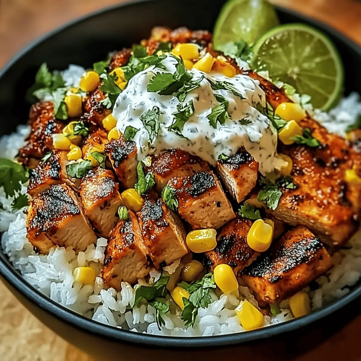 Delicious Corn Chicken Bowl for Quick, Customizable Dinners