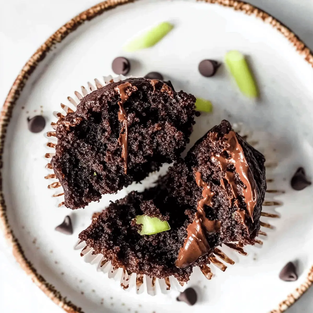 Moist and Fudgy Chocolate Zucchini Muffins You’ll Love
