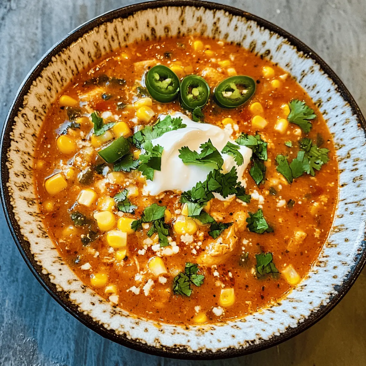 Creamy Corn Chicken Chili for Cozy Nights In