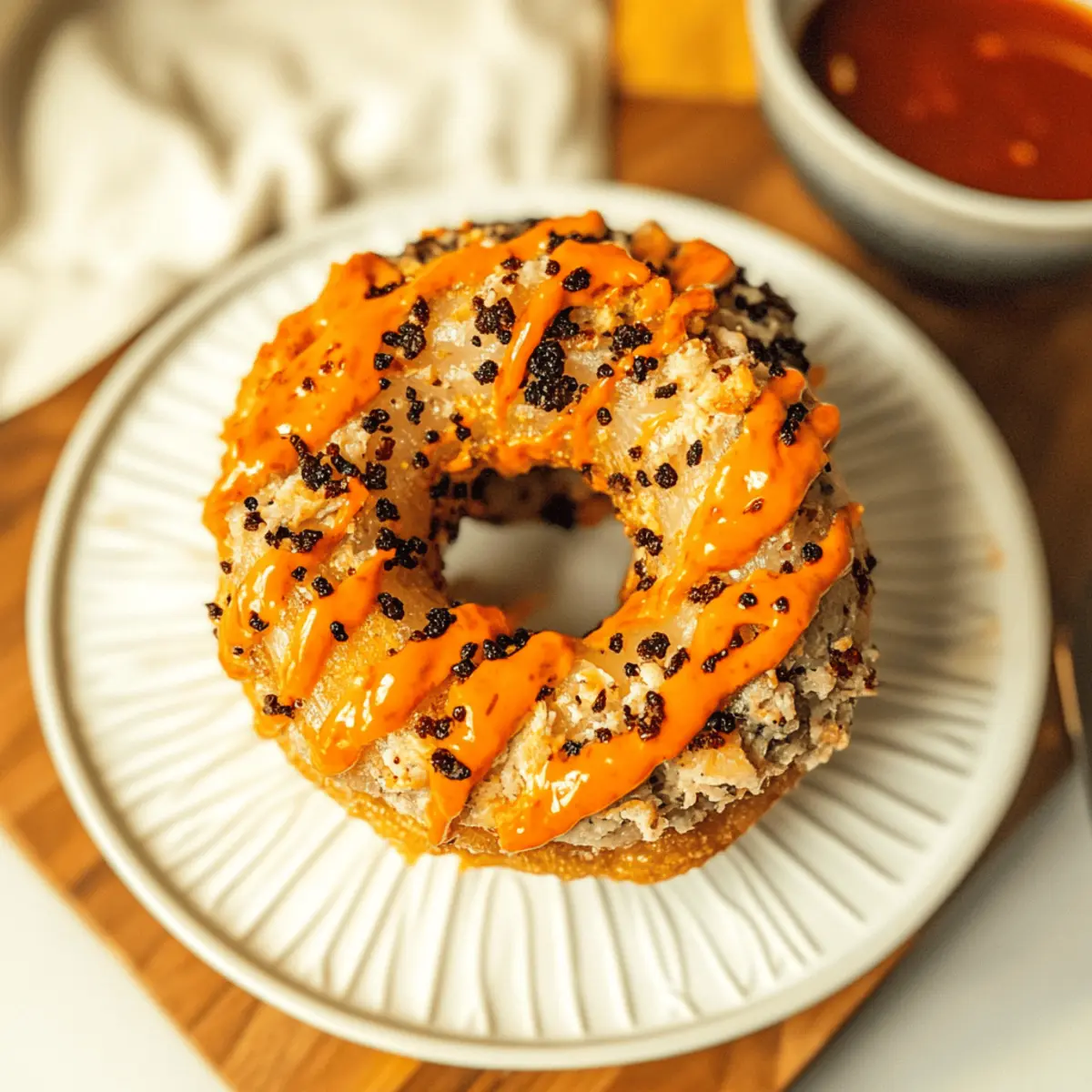 Crispy Chicken Donut Onion Rings for a Fun Snack Night