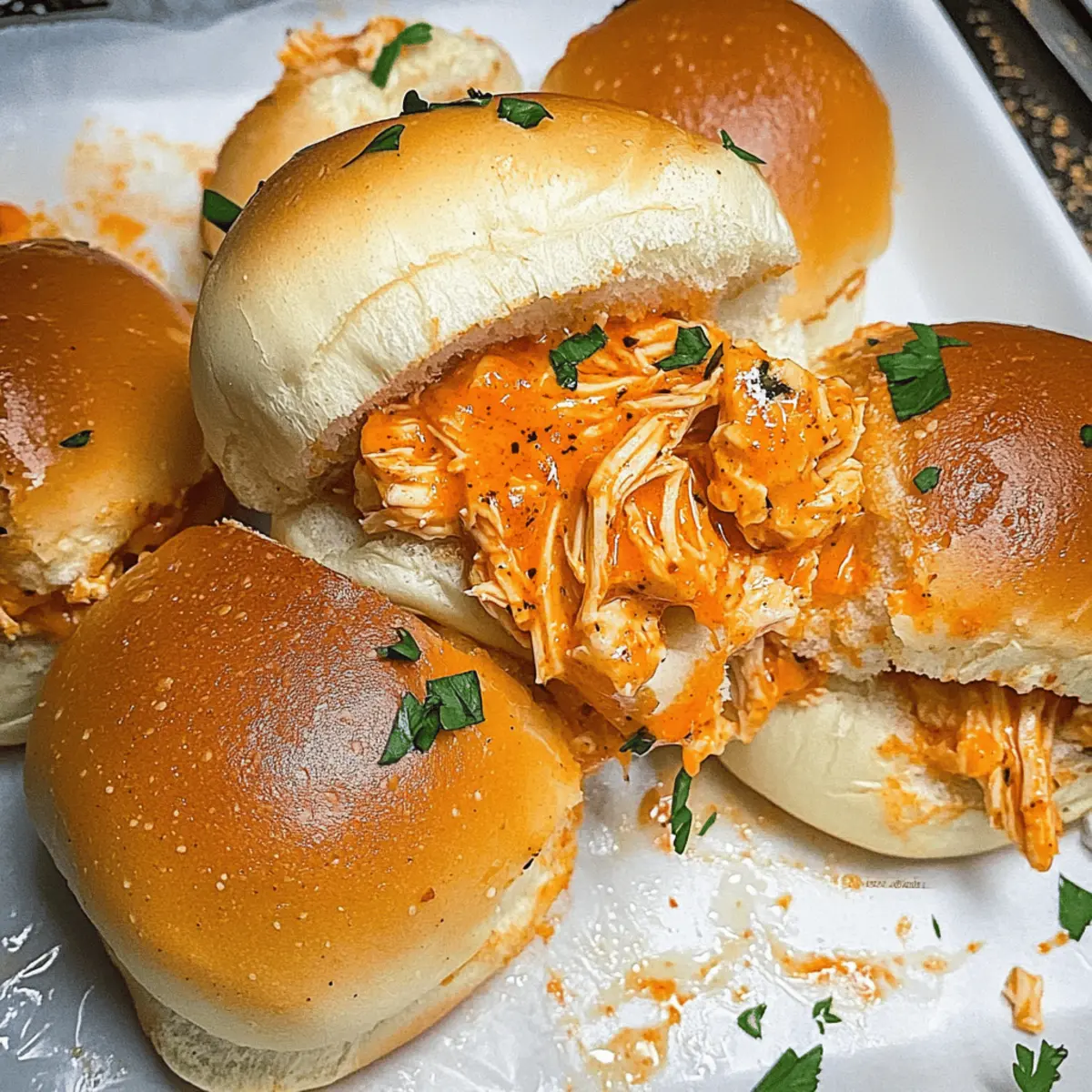 Irresistible Buffalo Chicken Sliders for Your Next Game Night