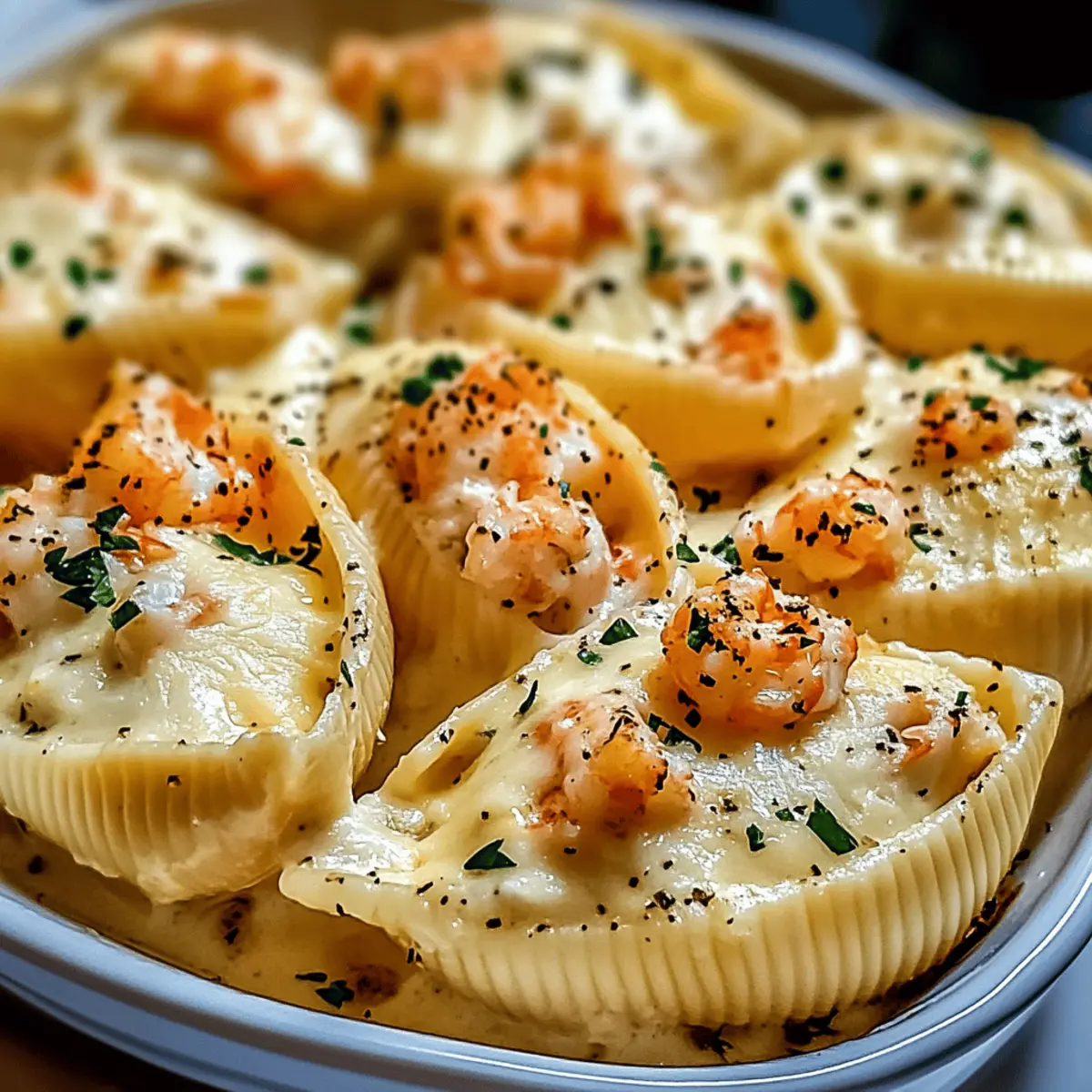 Creamy Seafood Stuffed Shells: A Luxurious Comfort Dish