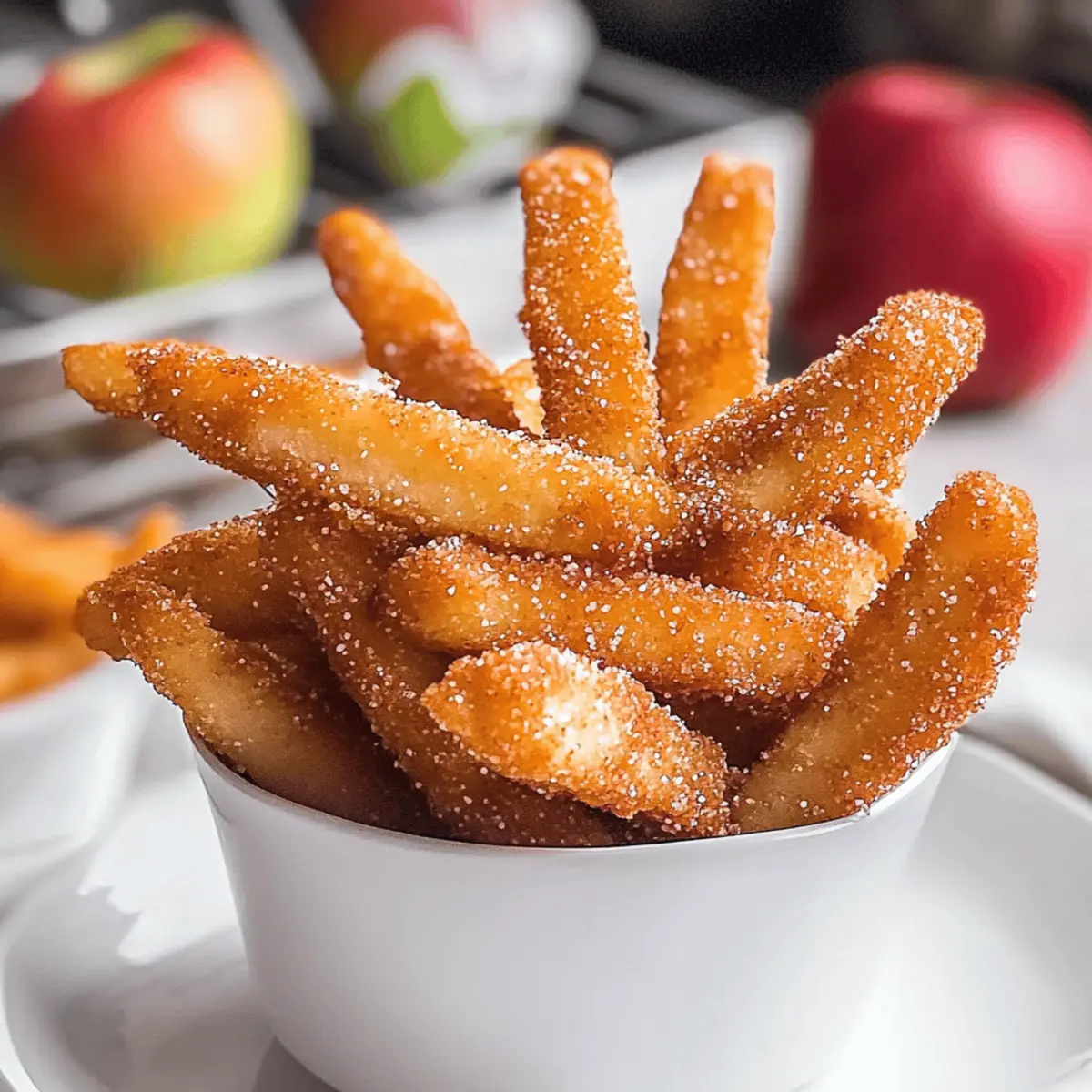 Crispy Air Fryer Apple Fries: A Fun, Healthy Treat for Everyone