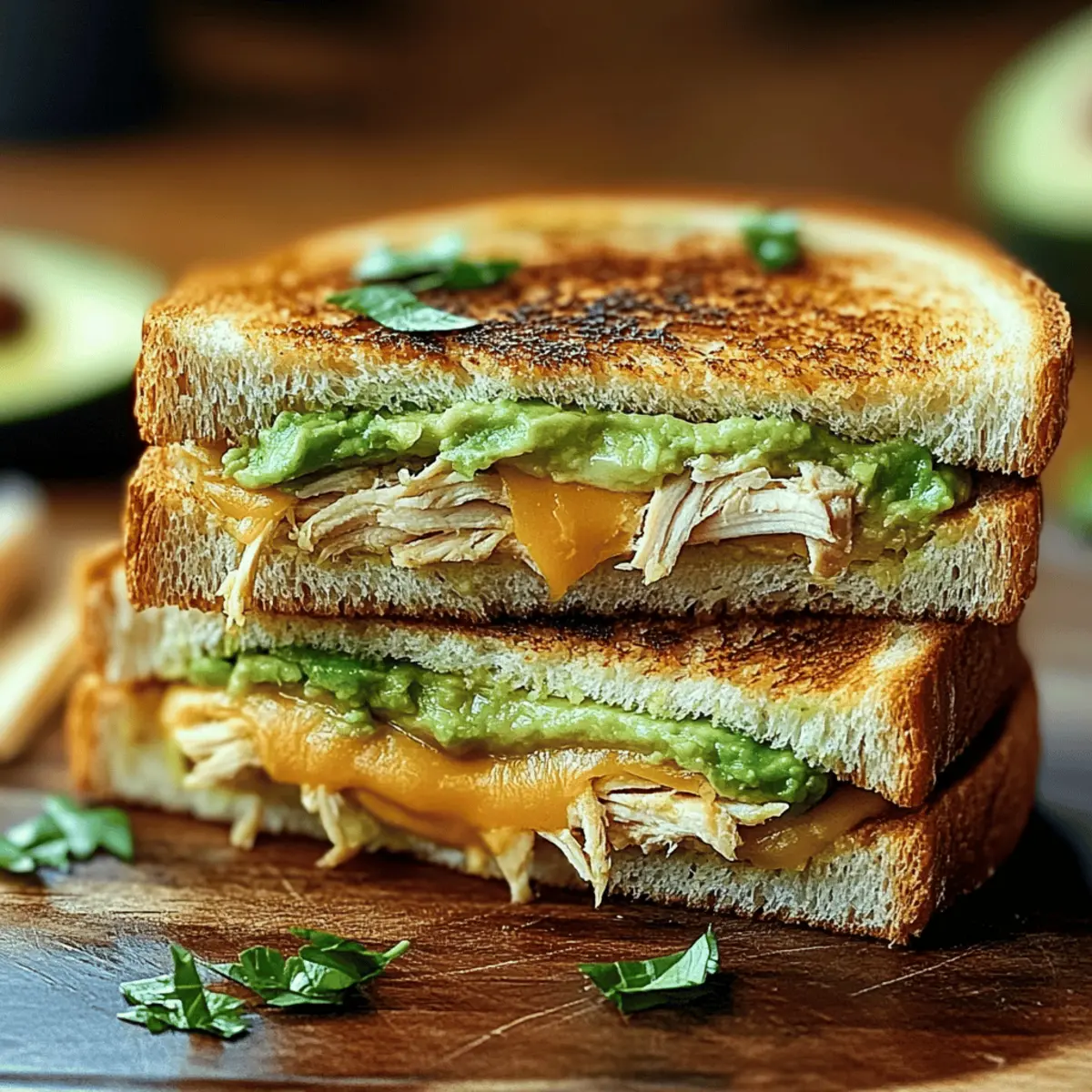Irresistible Chicken Avocado Melt Sandwich in Under 30 Minutes