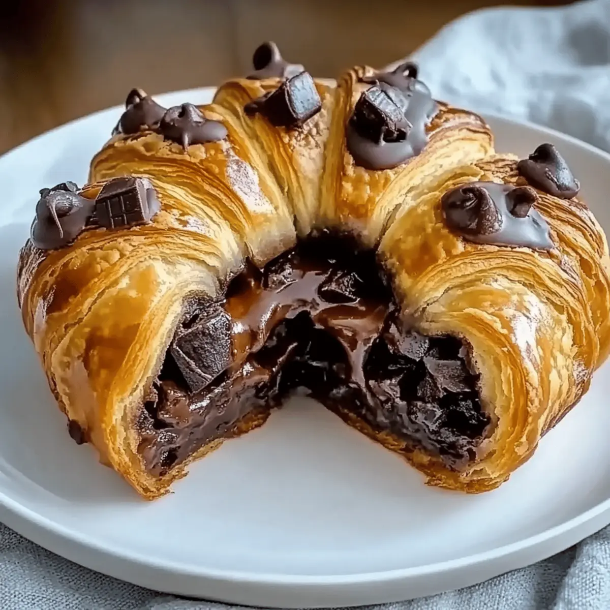 Chocolate Croissant Breakfast Bake for Effortless Mornings