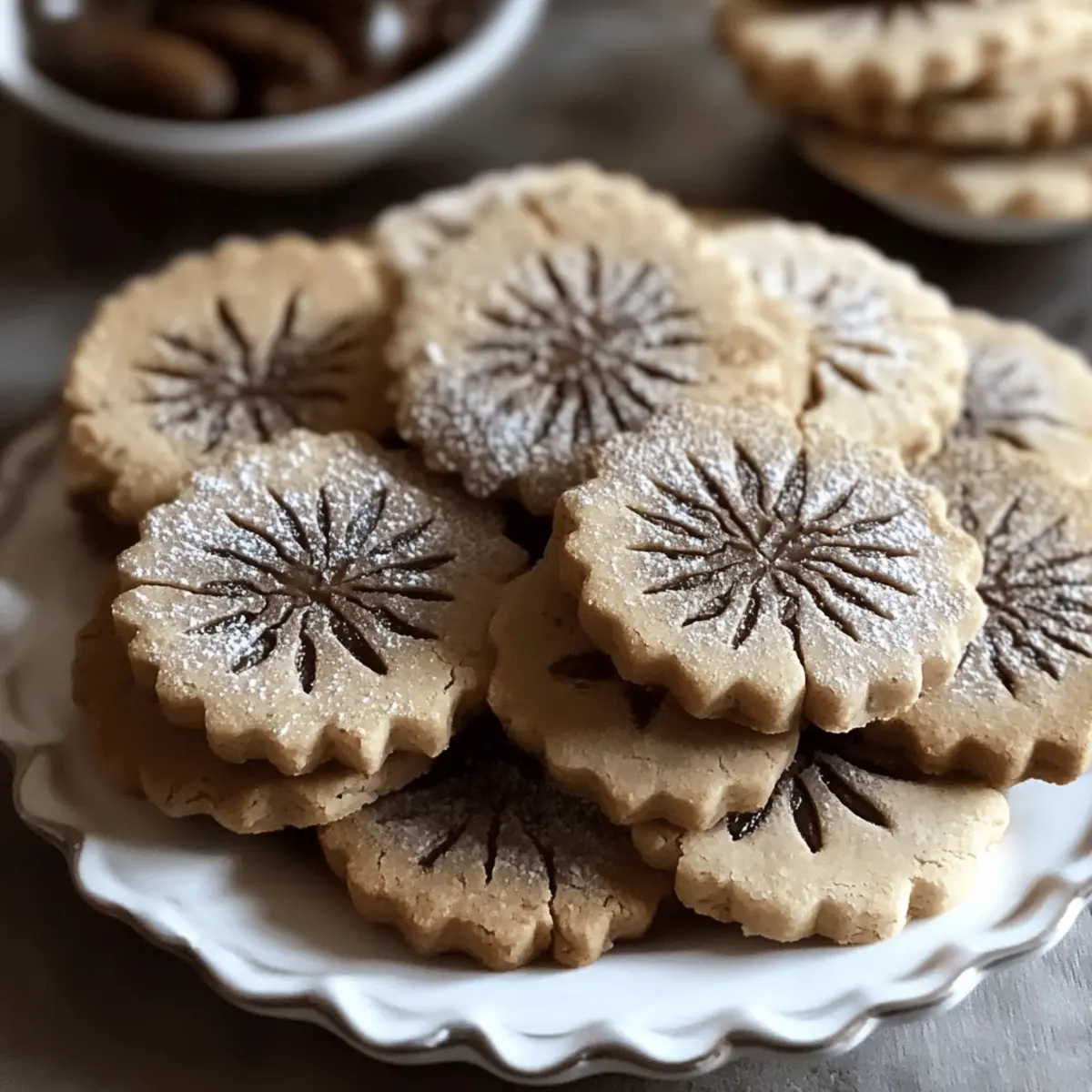 Espresso Shortbread Cookies That Melt in Your Mouth