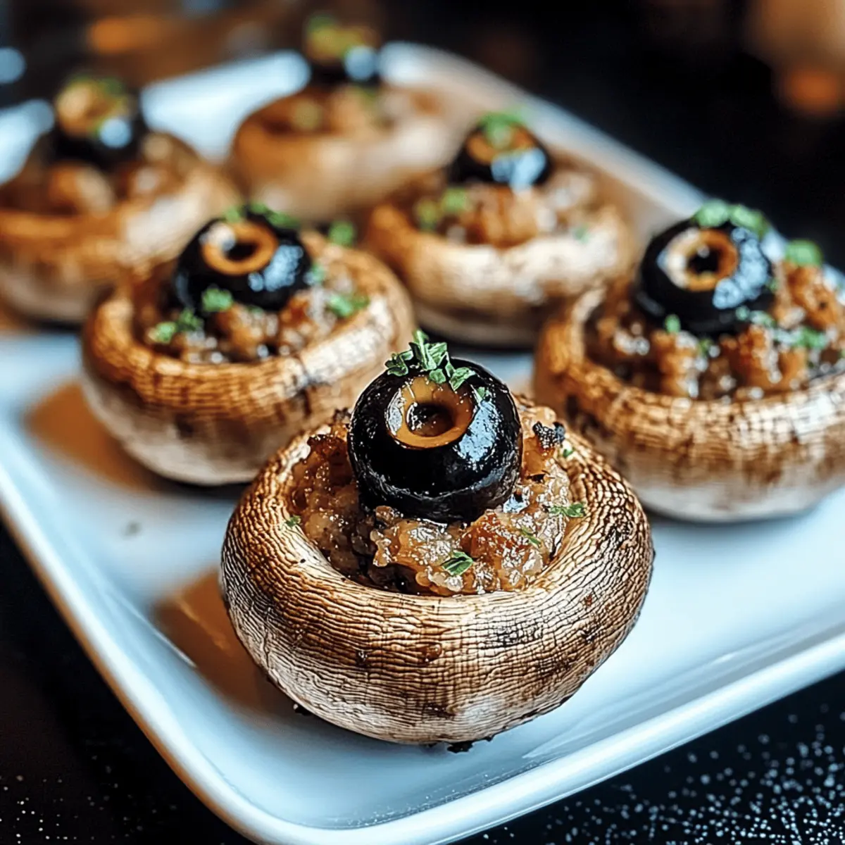 Mushroom Eyeballs: Spook Up Your Halloween with Creamy Treats