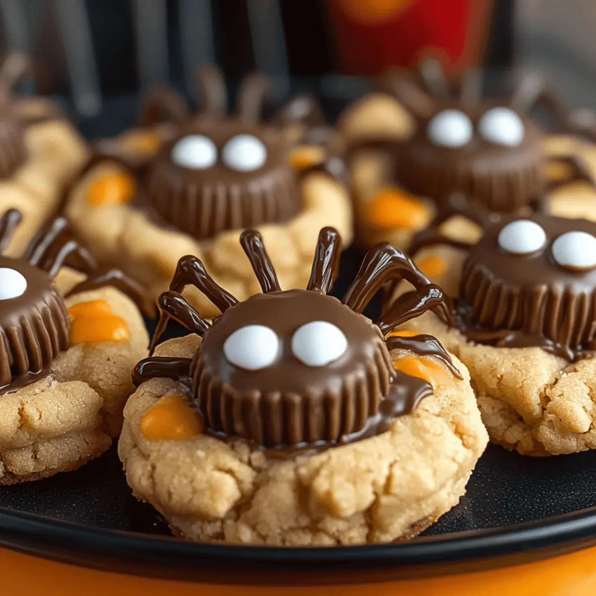 Peanut Butter Spider Cookies That Will Wow Your Halloween Guests