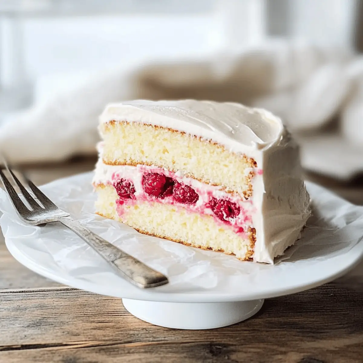 Delicious Raspberry Cake with Zesty Lemon Buttercream Bliss