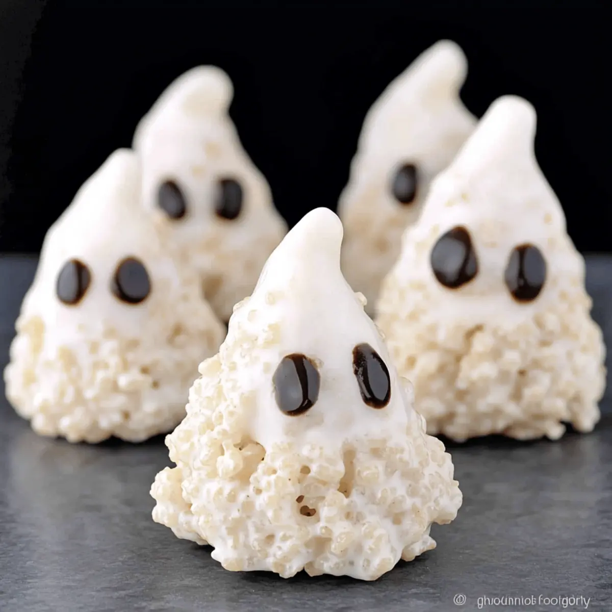 Spooktacular Rice Krispie Treat Ghosts Perfect for Halloween Parties