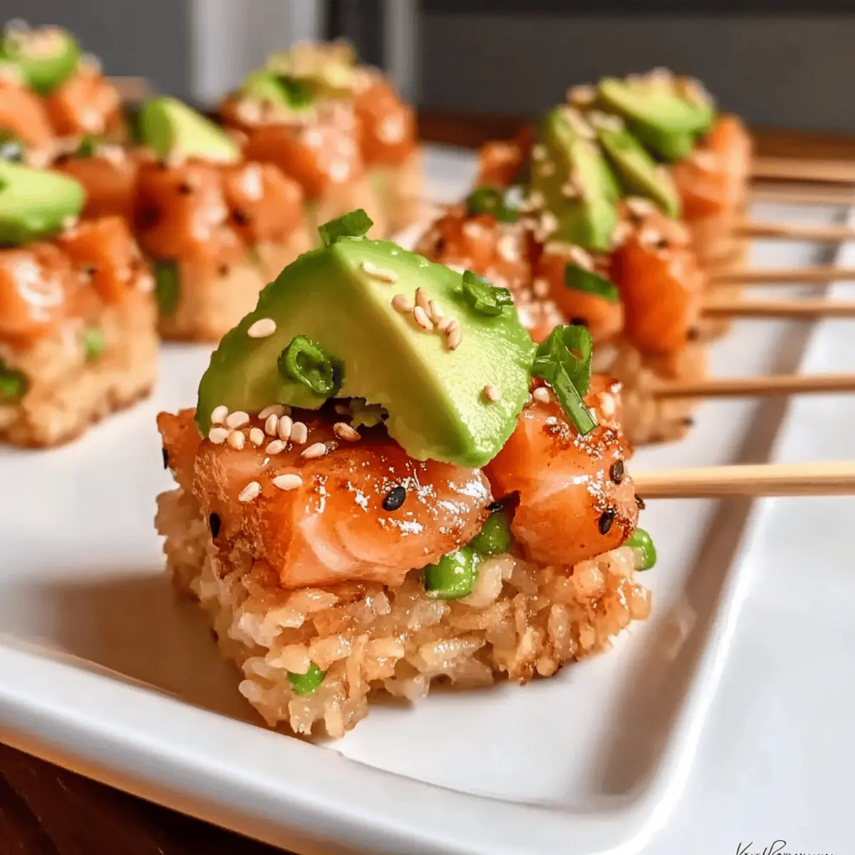 Savory Salmon Crispy Rice: Your New Favorite Sushi Snack