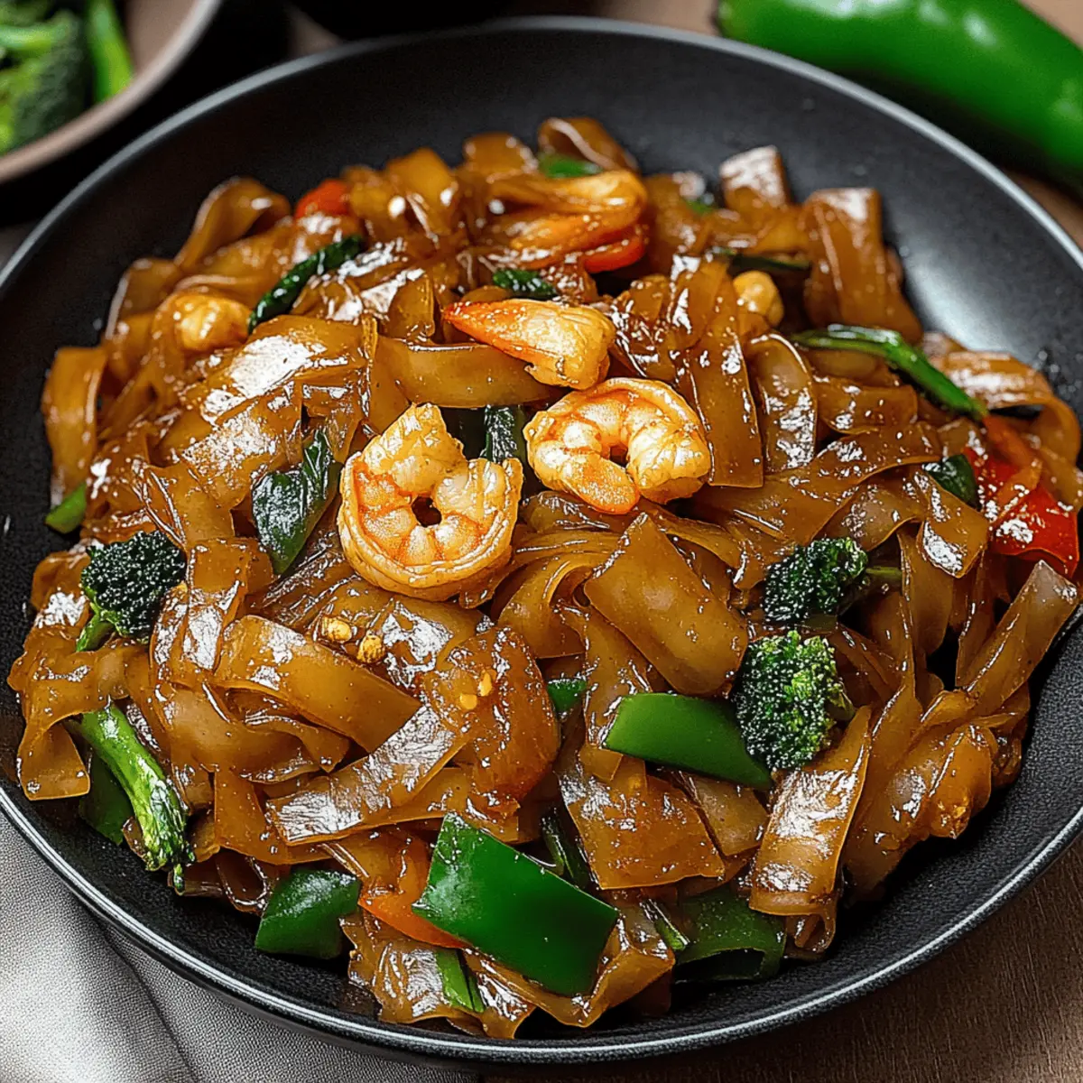 Savory Street Style Thai Drunken Noodles in Just 30 Minutes