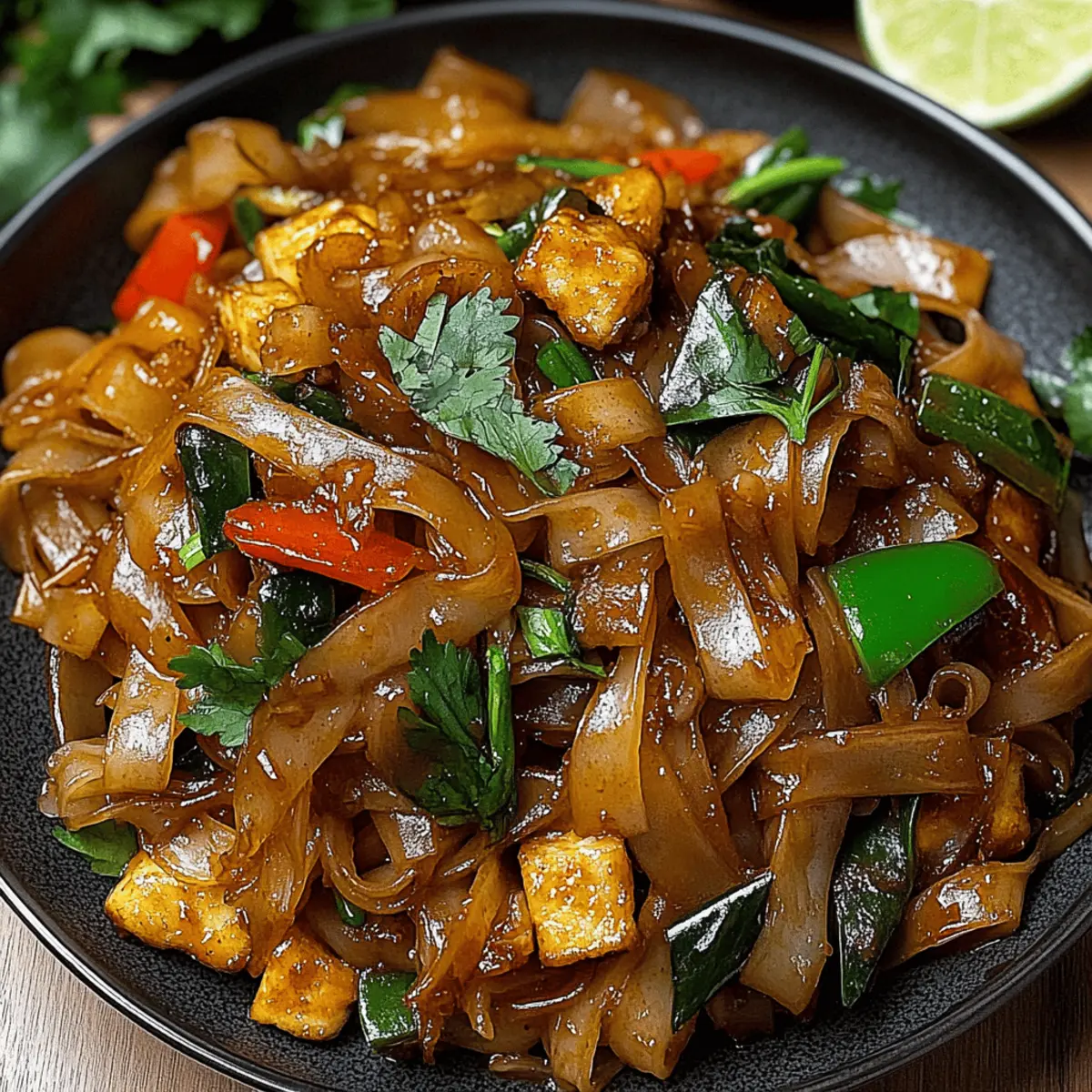 Flavor-Packed Thai Drunken Noodles Ready in 30 Minutes