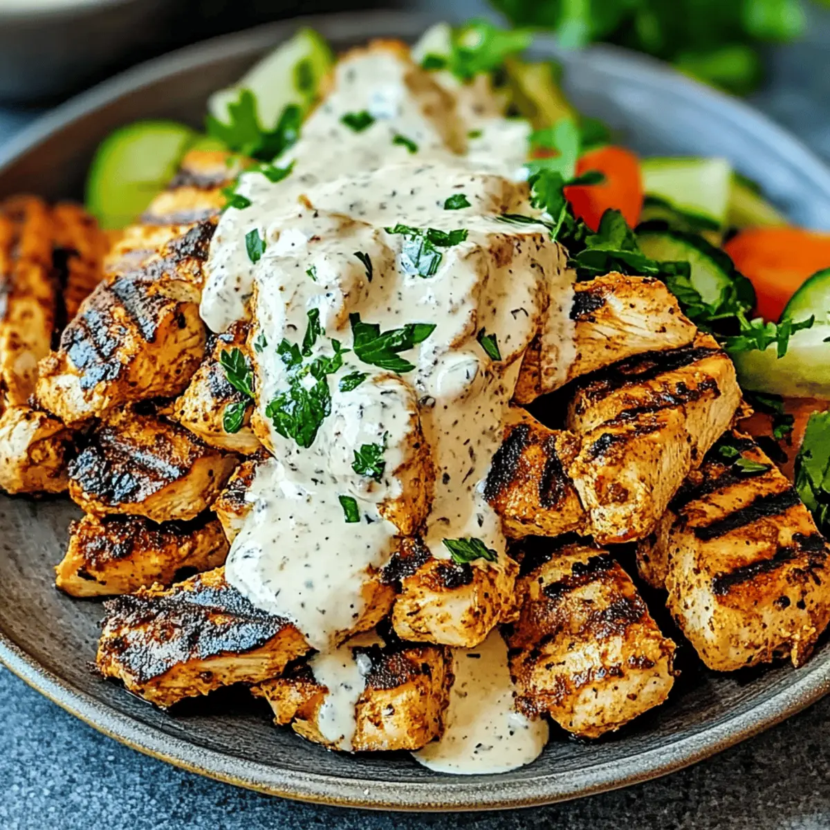 Savory Chicken Shawarma with Garlic Sauce for Easy Home Flavor