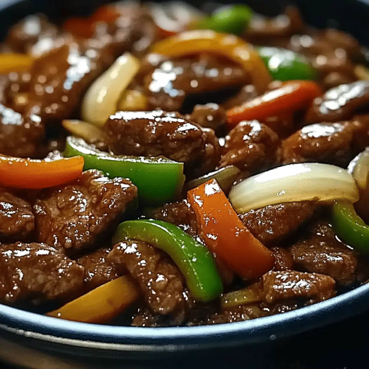 Savory Chinese Pepper Steak with Onions: Quick & Easy Delight
